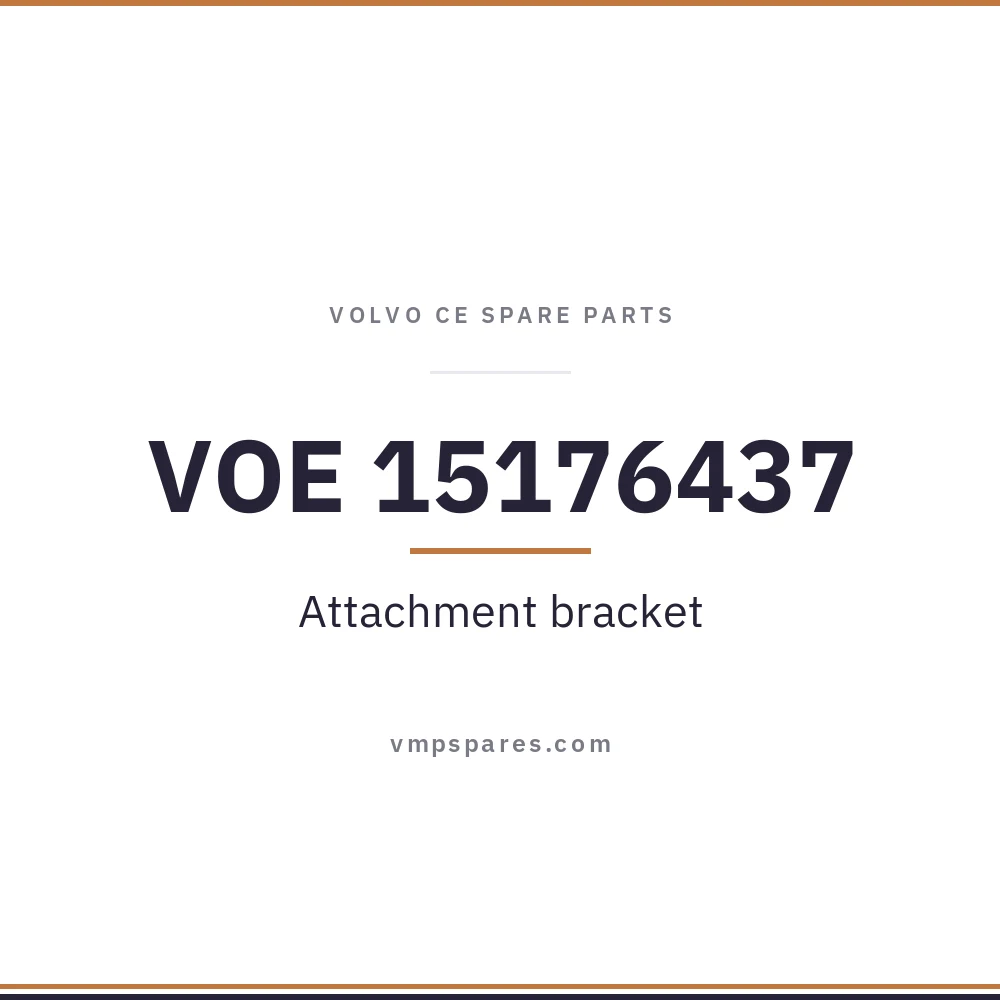 VOE 15176437 – Attachment bracket