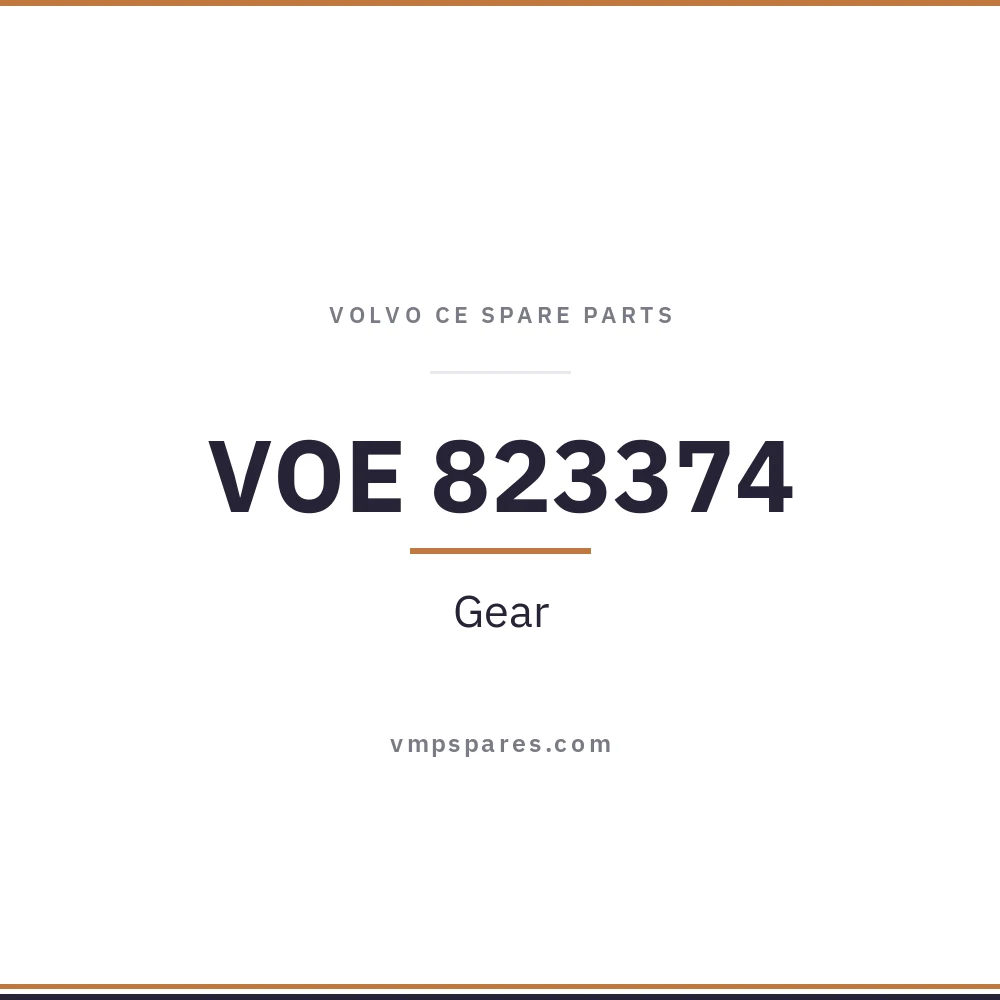 VOE 823374 – Gear