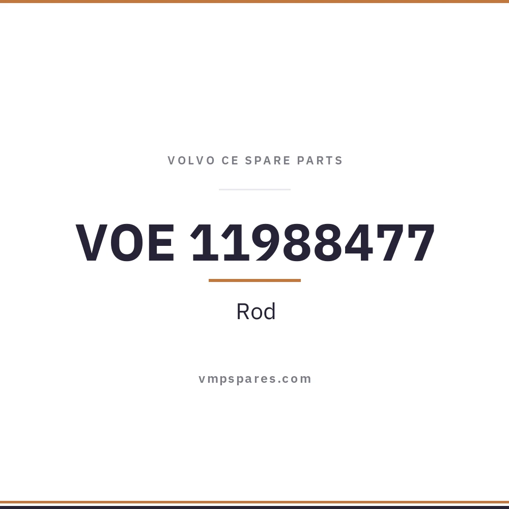 VOE 11988477 – Rod