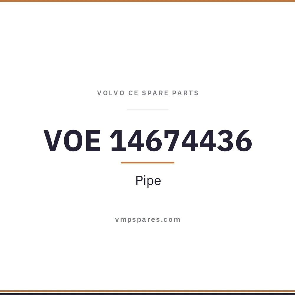 VOE 14674436 – Pipe