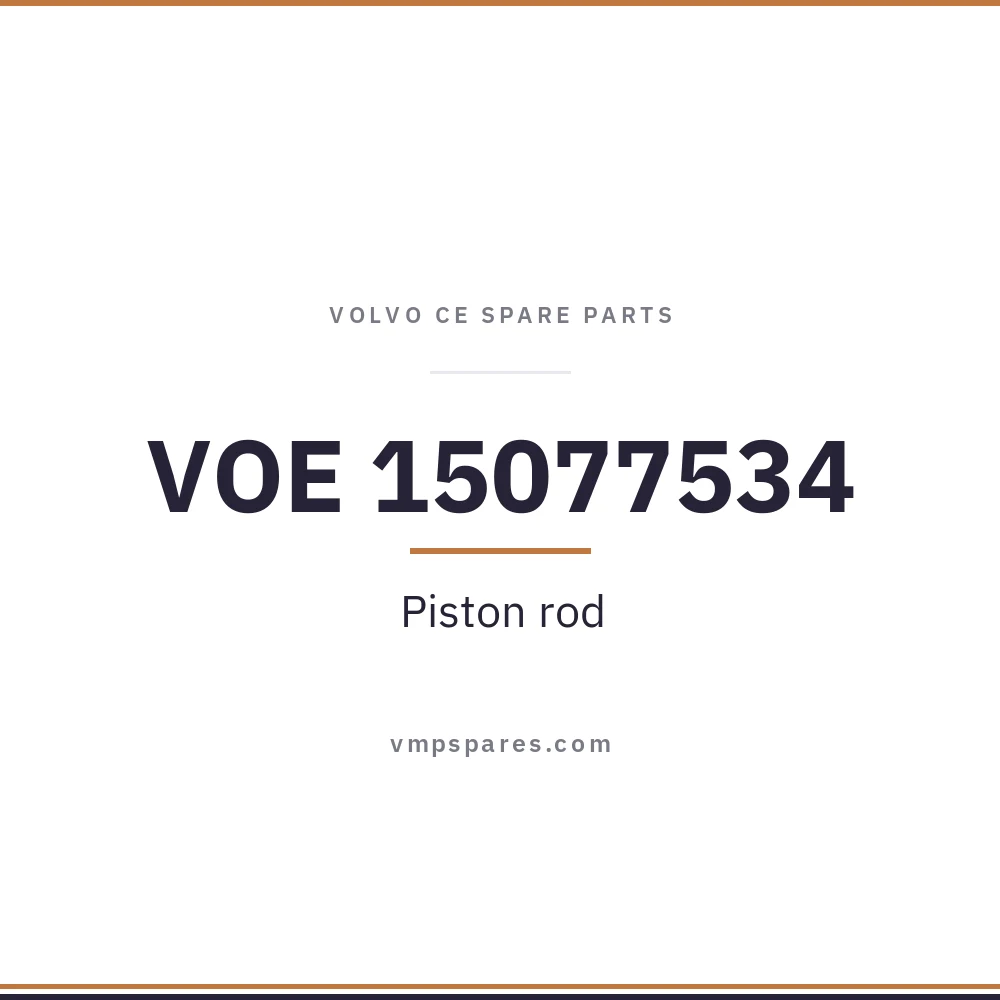 VOE 15077534 – Piston rod