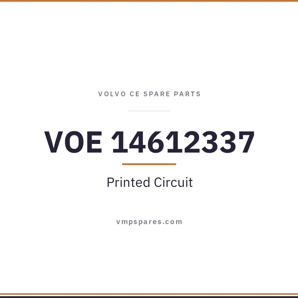 VOE 14612337 – Printed Circuit