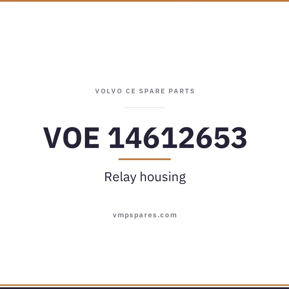 VOE 14612653 – Relay housing