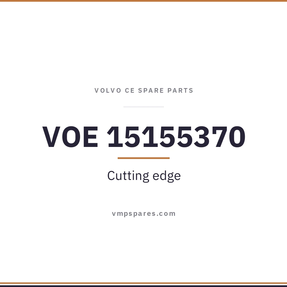 VOE 15155370 – Cutting edge