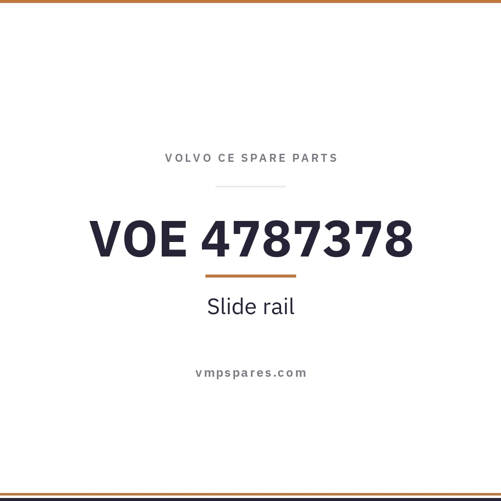 VOE 4787378 – Slide rail