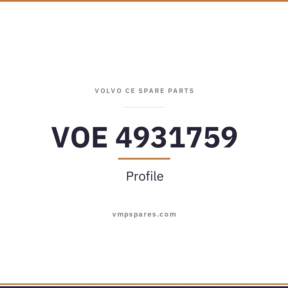 VOE 4931759 – Profile