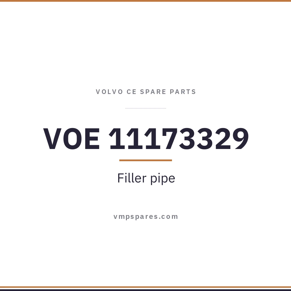 VOE 11173329 – Filler pipe