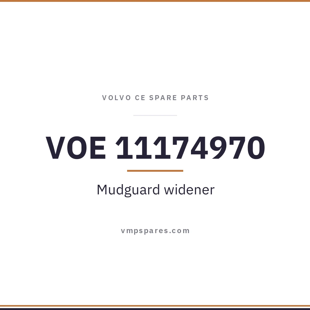 VOE 11174970 – Mudguard widener