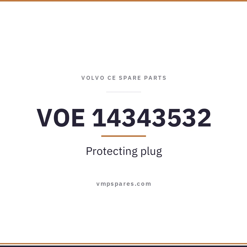 VOE 14343532 – Protecting plug