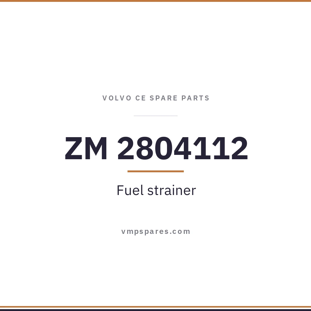 ZM 2804112 – Fuel strainer
