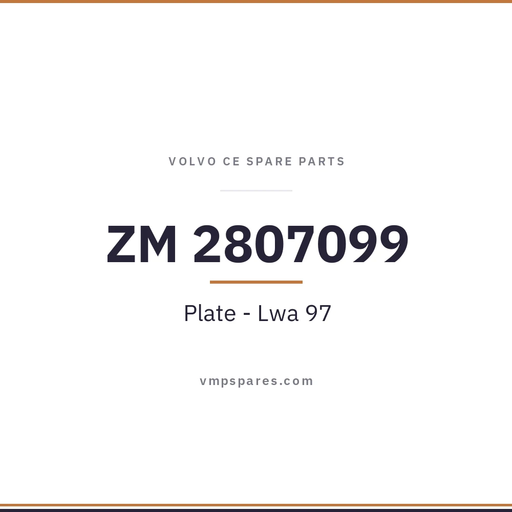 ZM 2807099 – Plate – Lwa 97