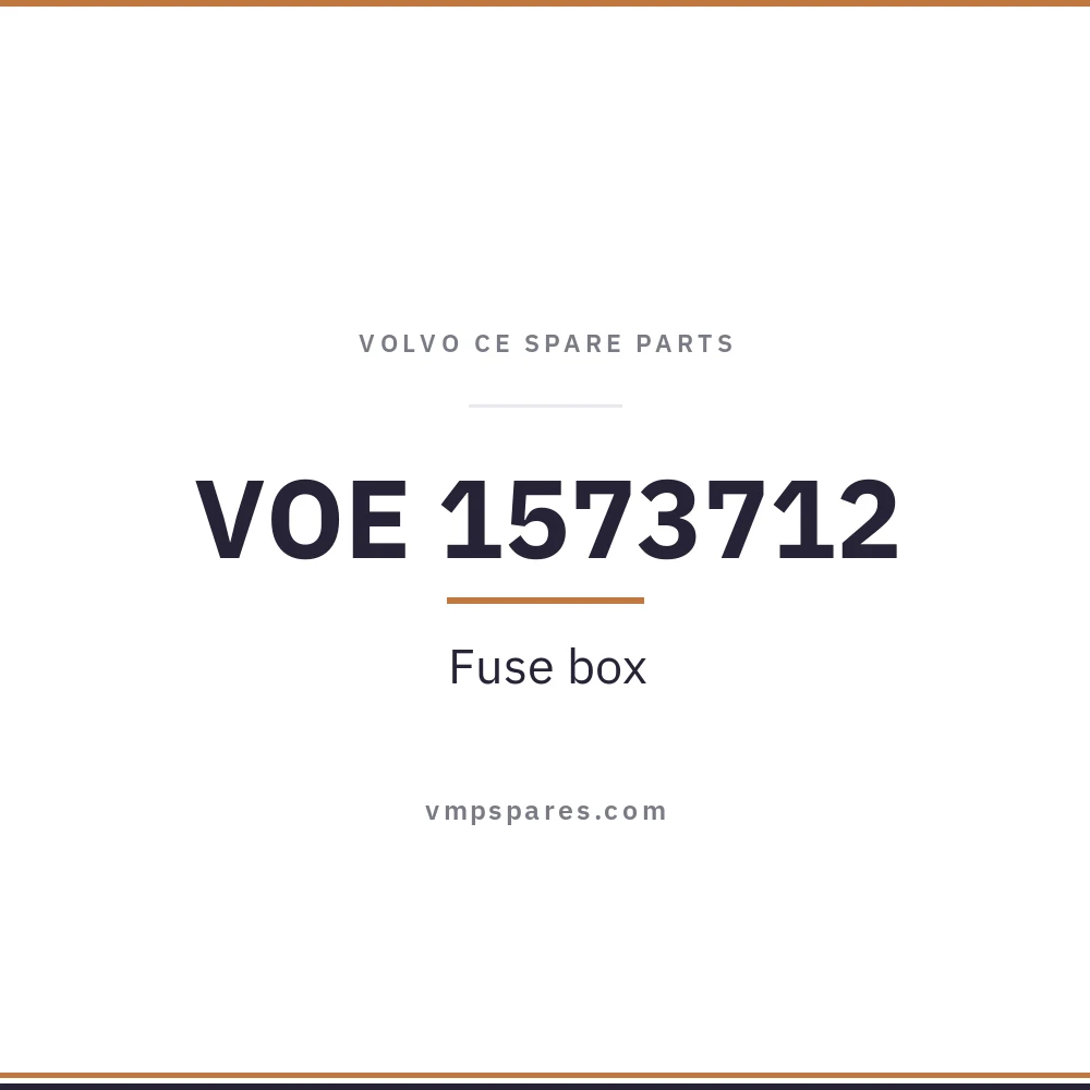 VOE 1573712 – Fuse box