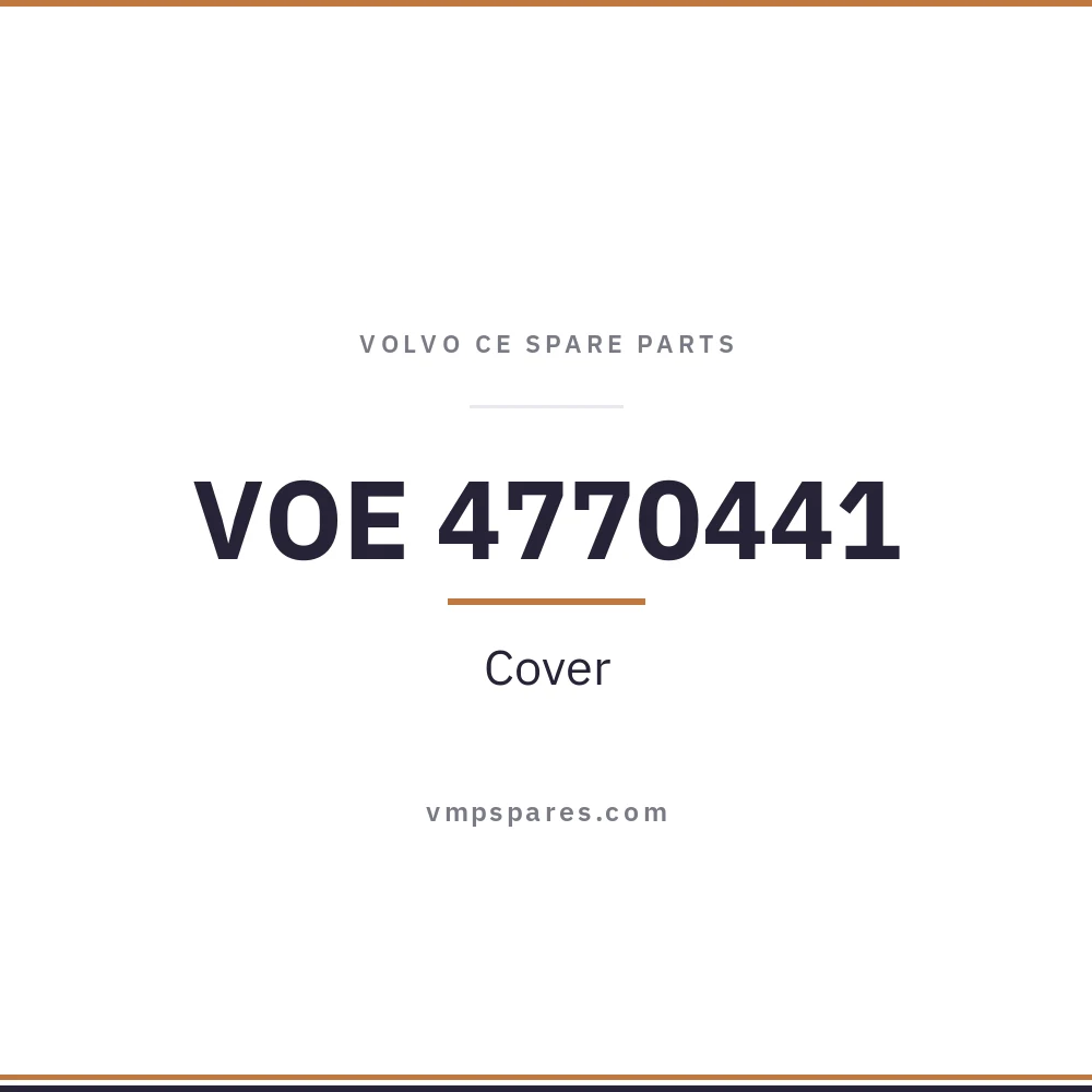 VOE 4770441 – Cover