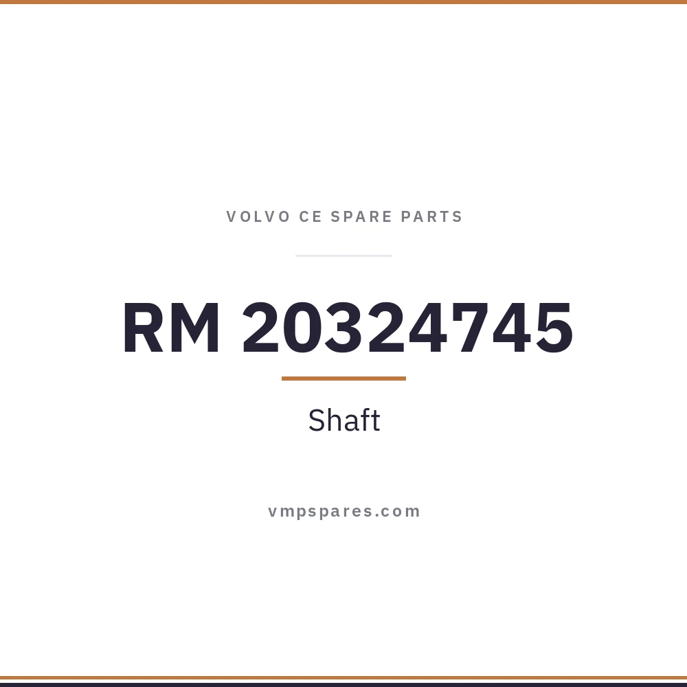 RM 20324745 – Shaft