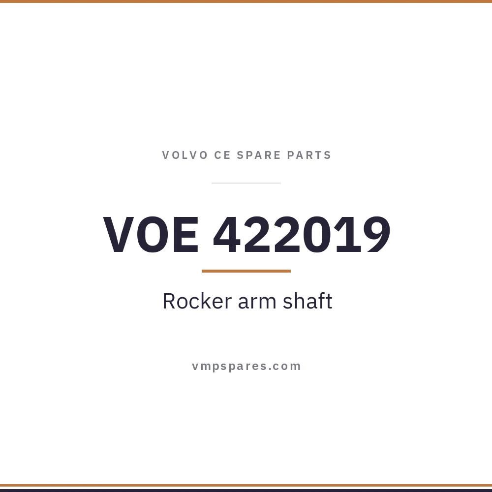 VOE 422019 – Rocker arm shaft