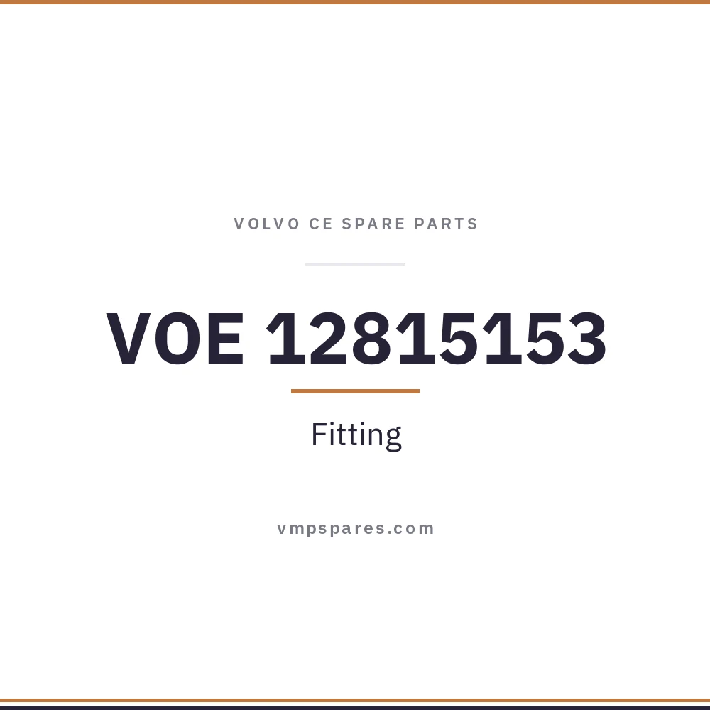 VOE 12815153 – Fitting