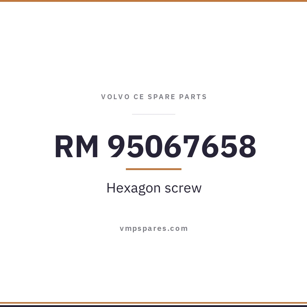 RM 95067658 – Hexagon screw