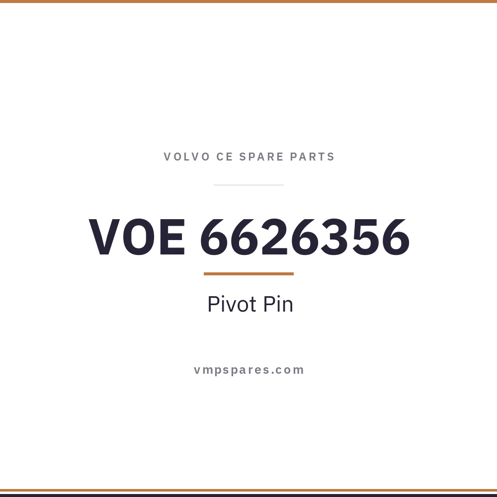 VOE 6626356 – Pivot Pin
