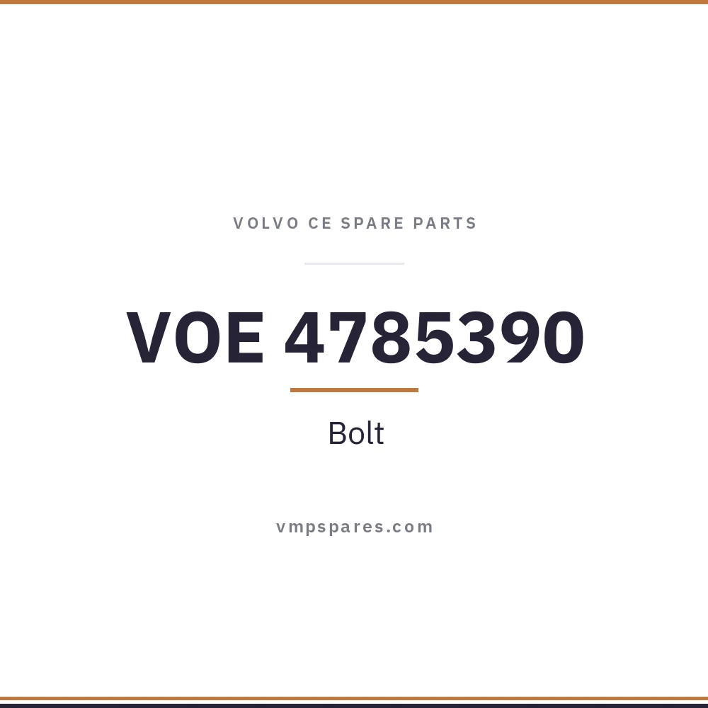 VOE 4785390 – Bolt