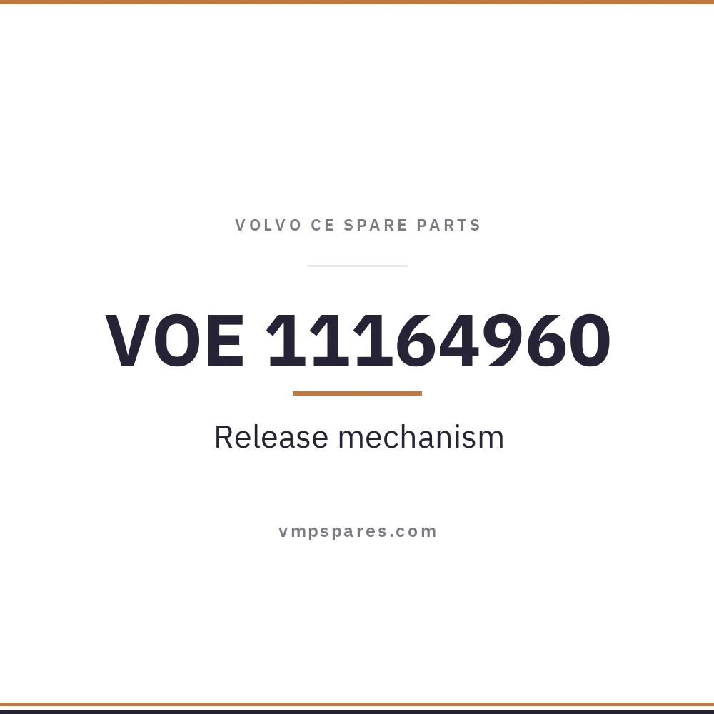VOE 11164960 – Release mechanism