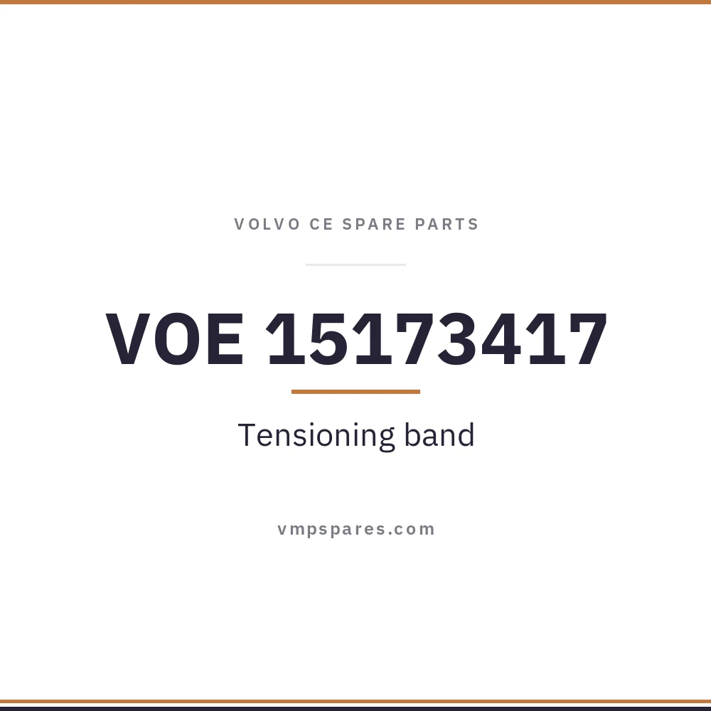 VOE 15173417 – Tensioning band