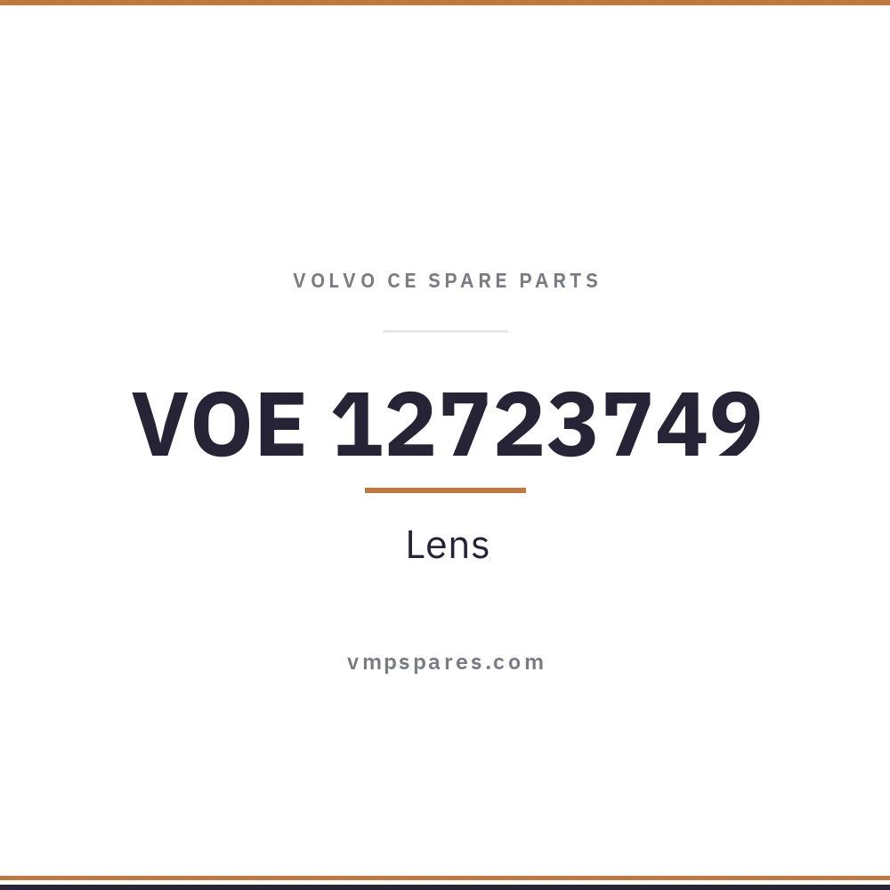 VOE 12723749 – Lens