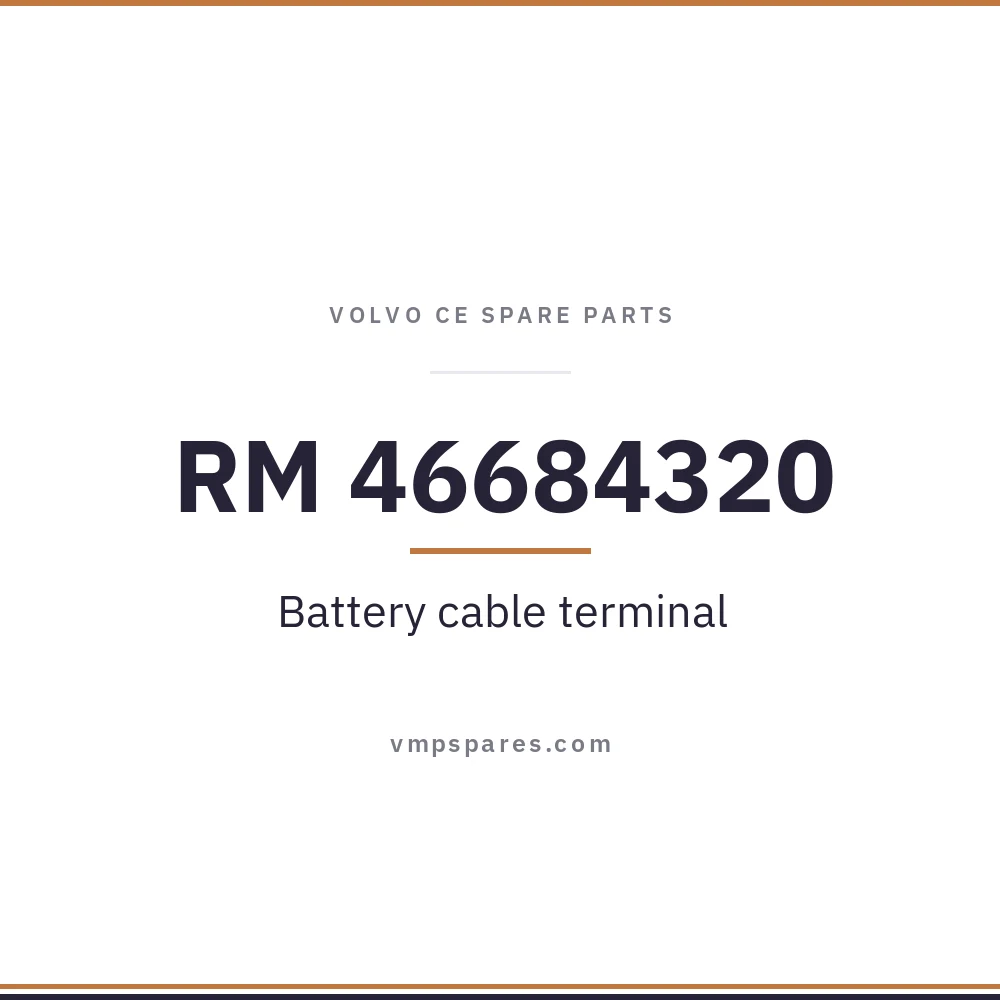 RM 46684320 – Battery cable terminal