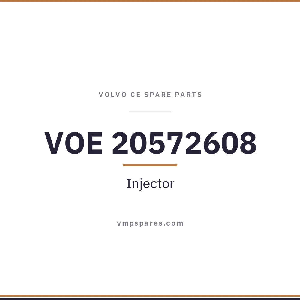 VOE 20572608 – Injector