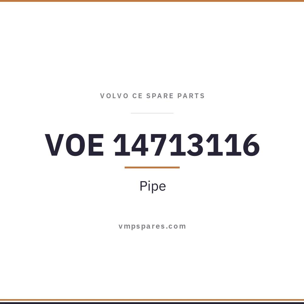 VOE 14713116 – Pipe