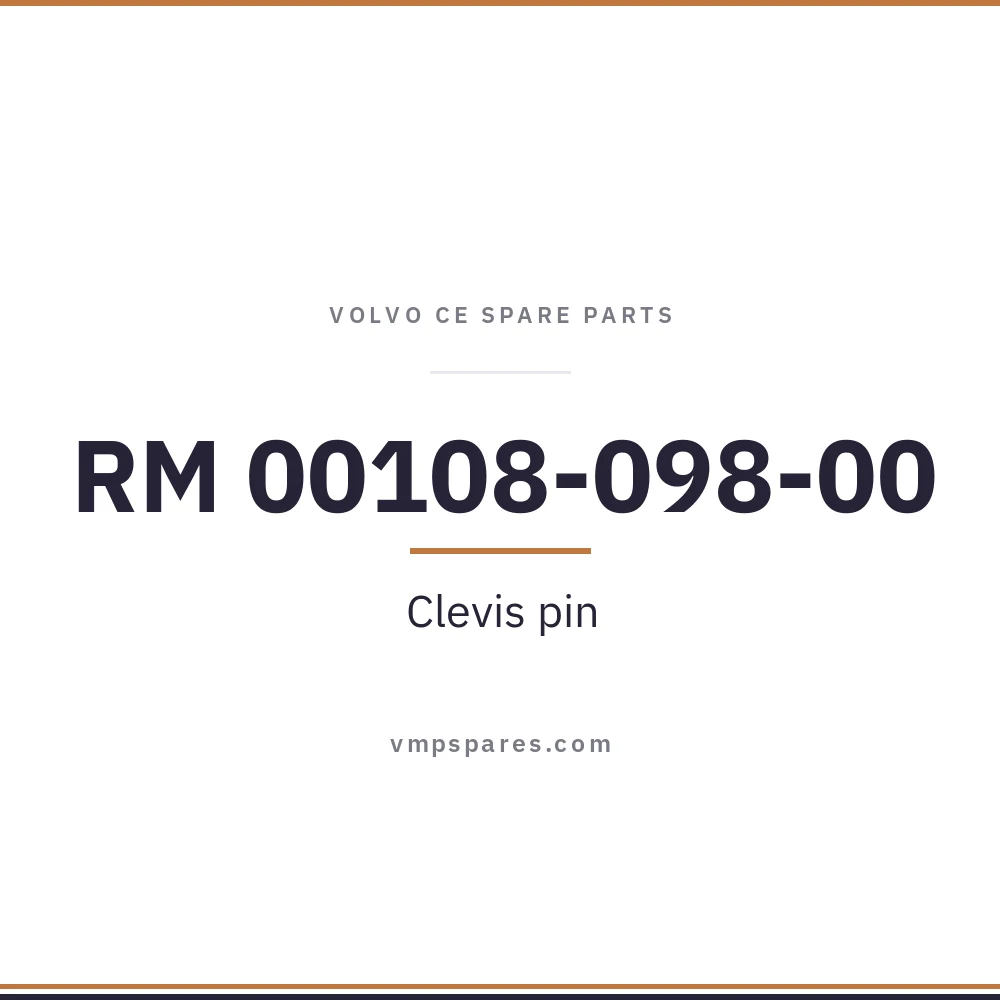 RM 00108-098-00 – Clevis pin