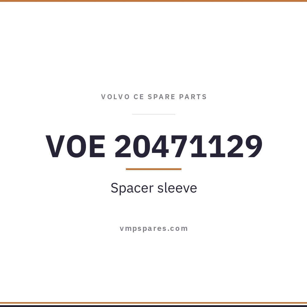 VOE 20471129 – Spacer sleeve