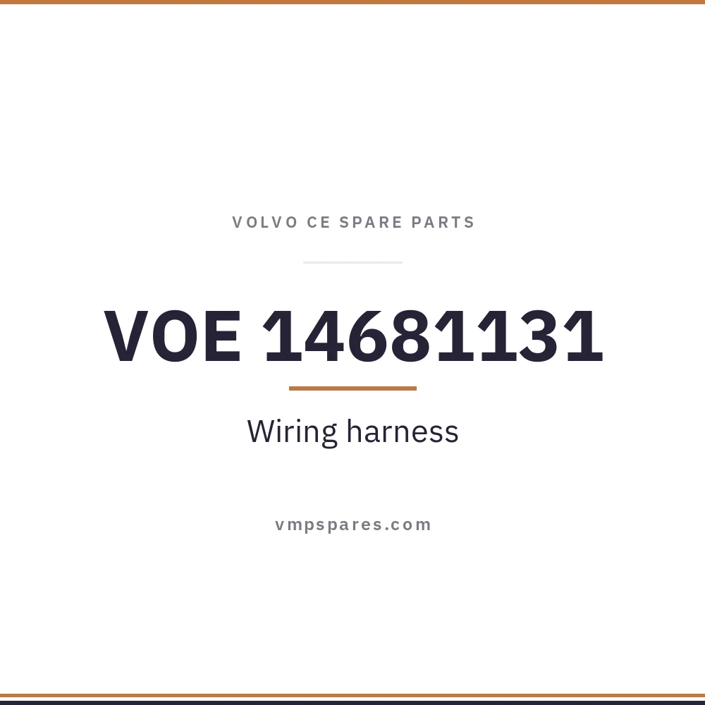 VOE 14681131 – Wiring harness