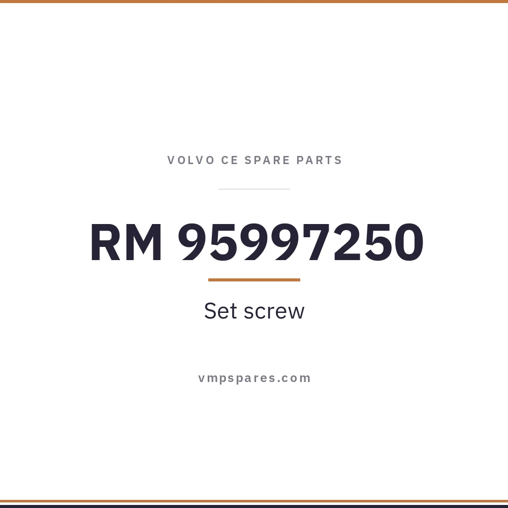 RM 95997250 – Set screw