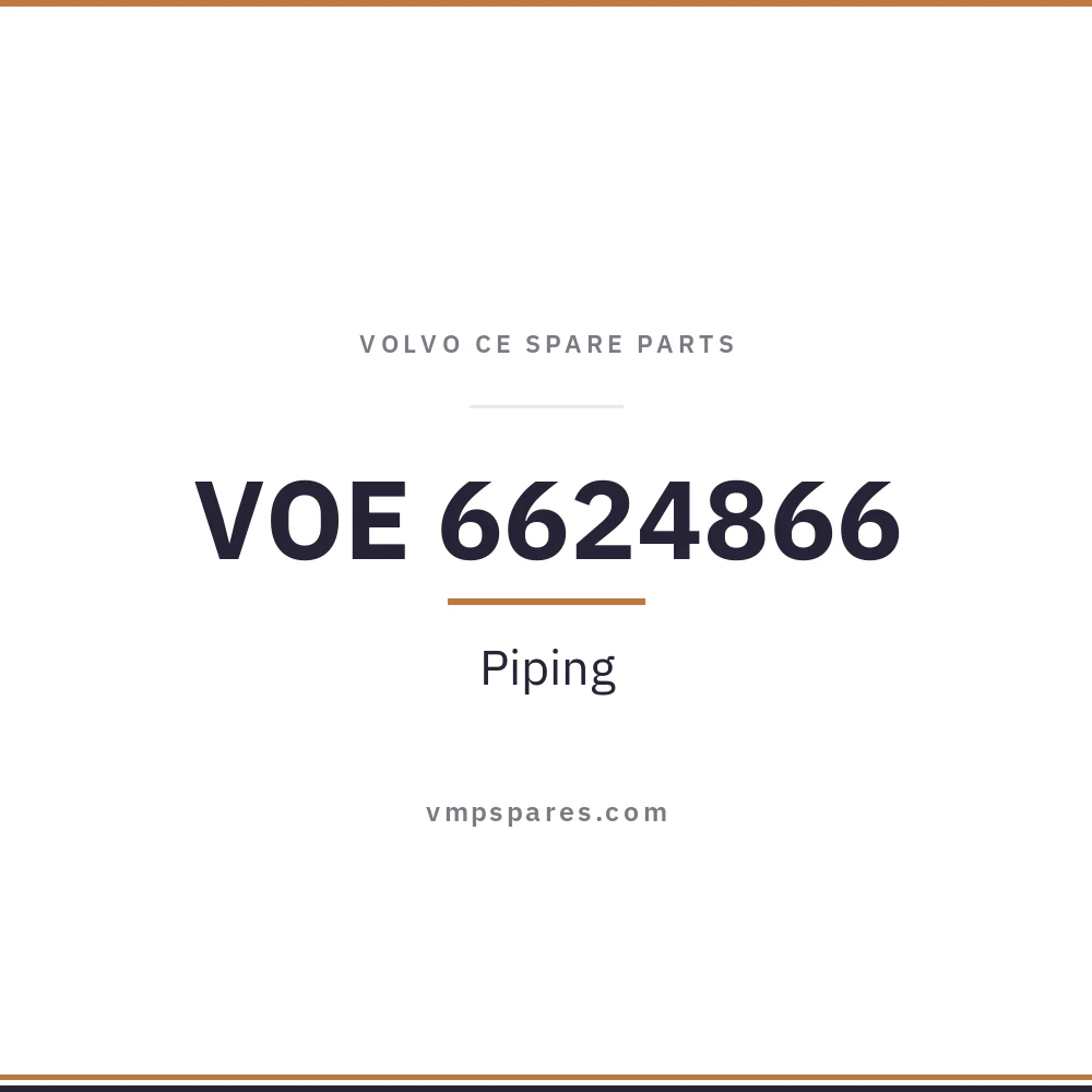 VOE 6624866 – Piping