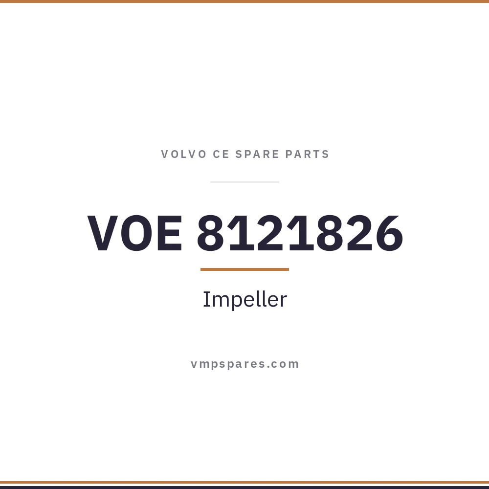 VOE 8121826 – Impeller