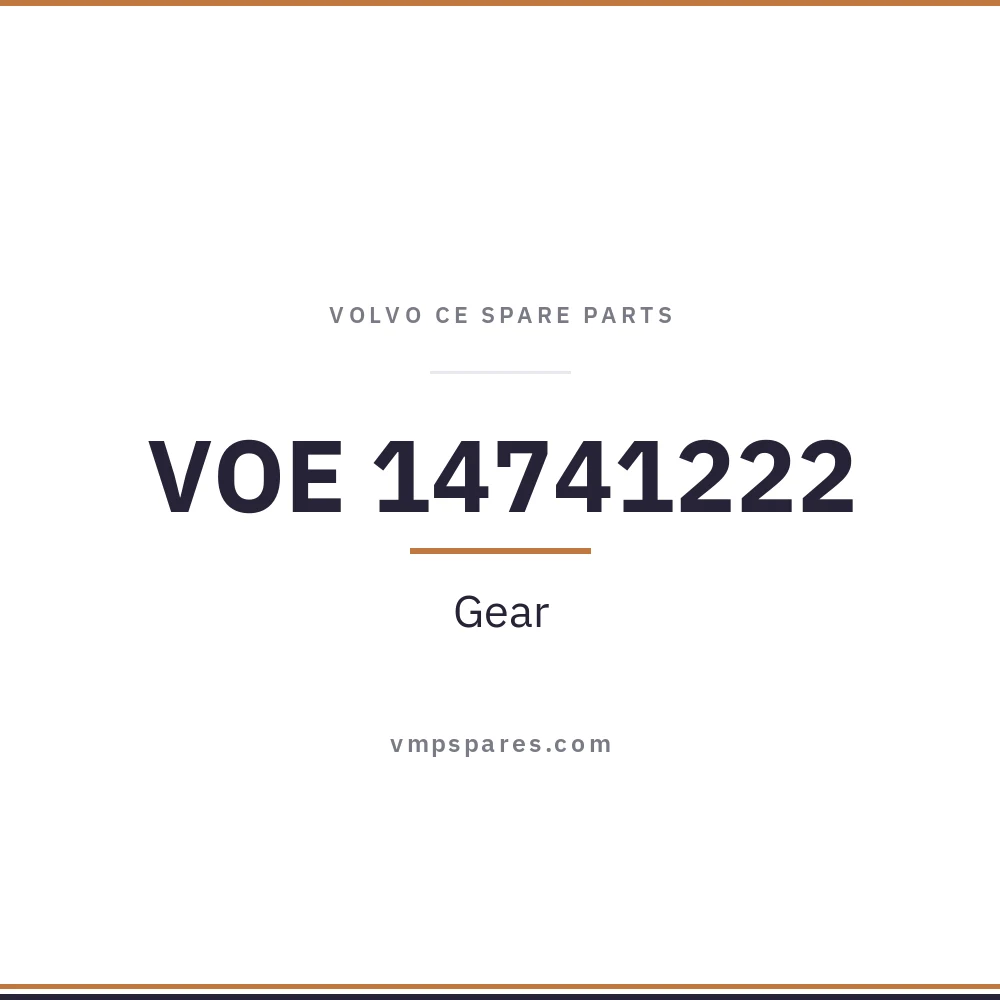 VOE 14741222 – Gear