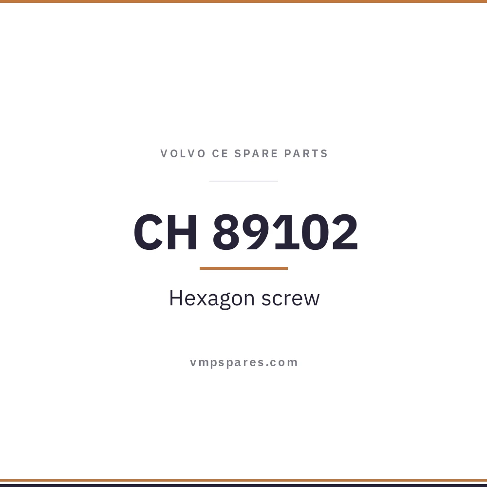 CH 89102 – Hexagon screw