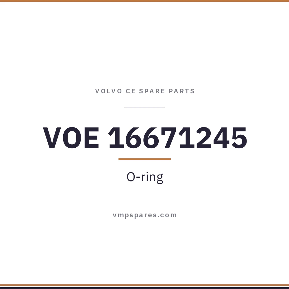 VOE 16671245 – O-ring