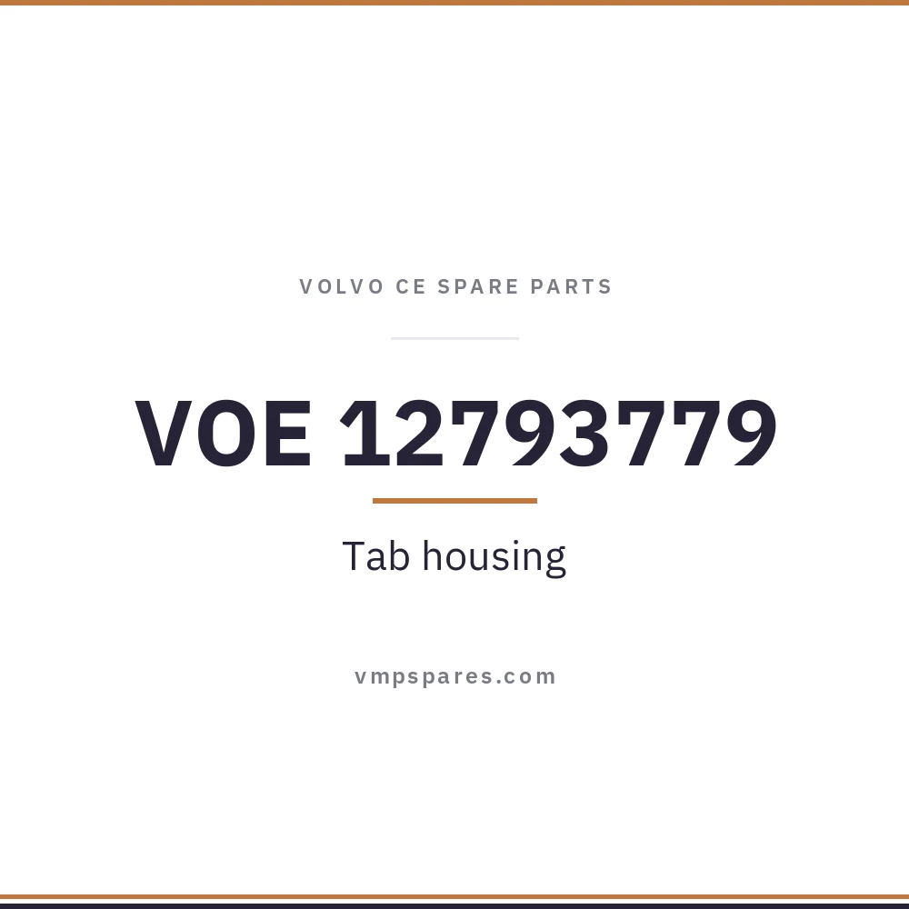 VOE 12793779 – Tab housing