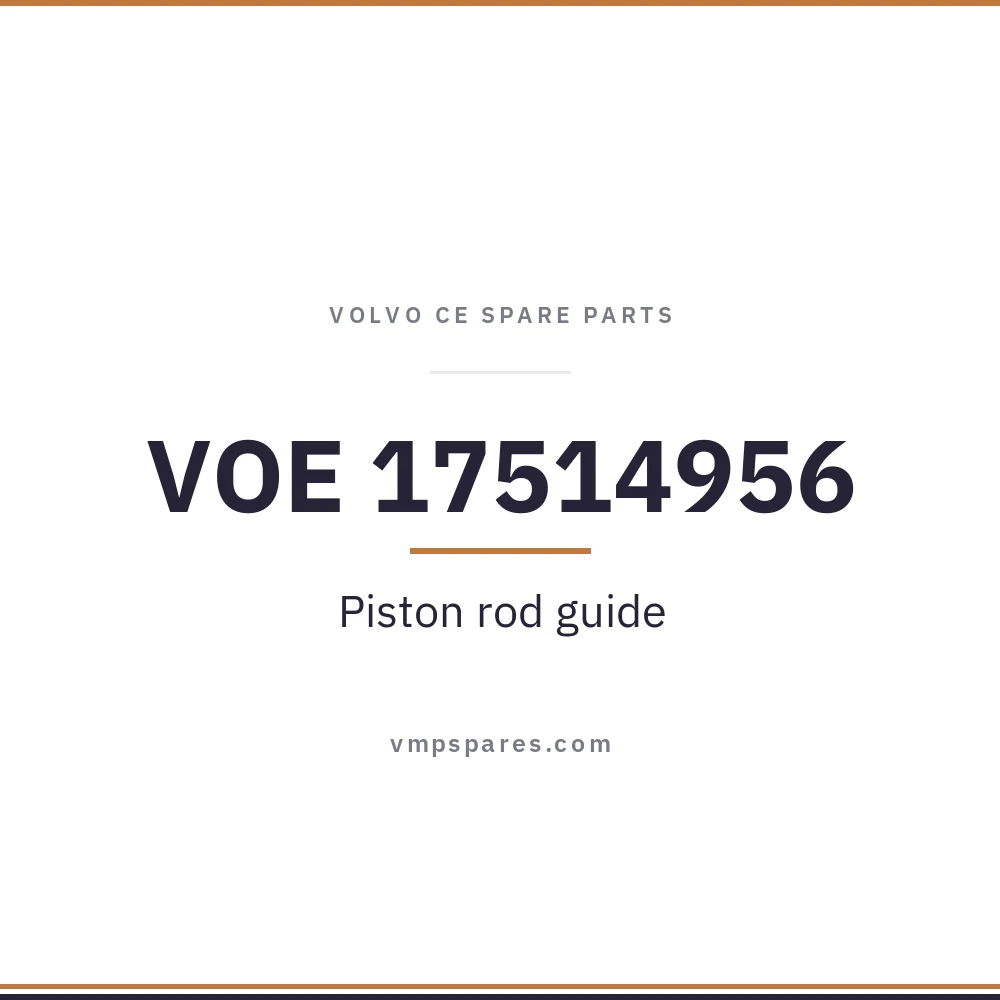 VOE 17514956 – Piston rod guide