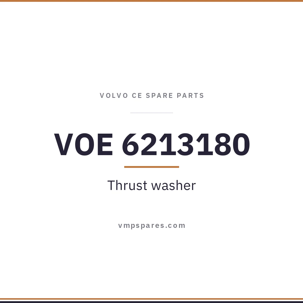 VOE 6213180 – Thrust washer