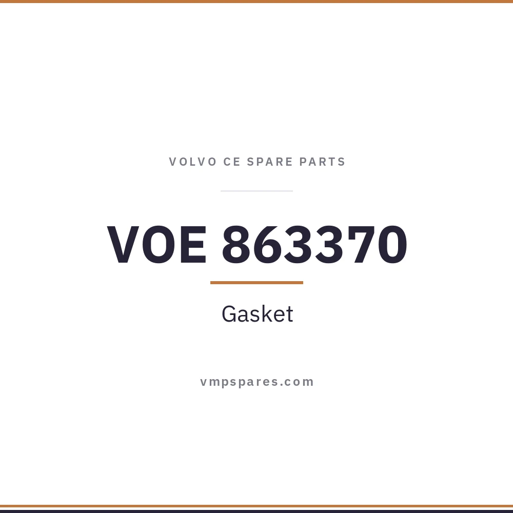 VOE 863370 – Gasket