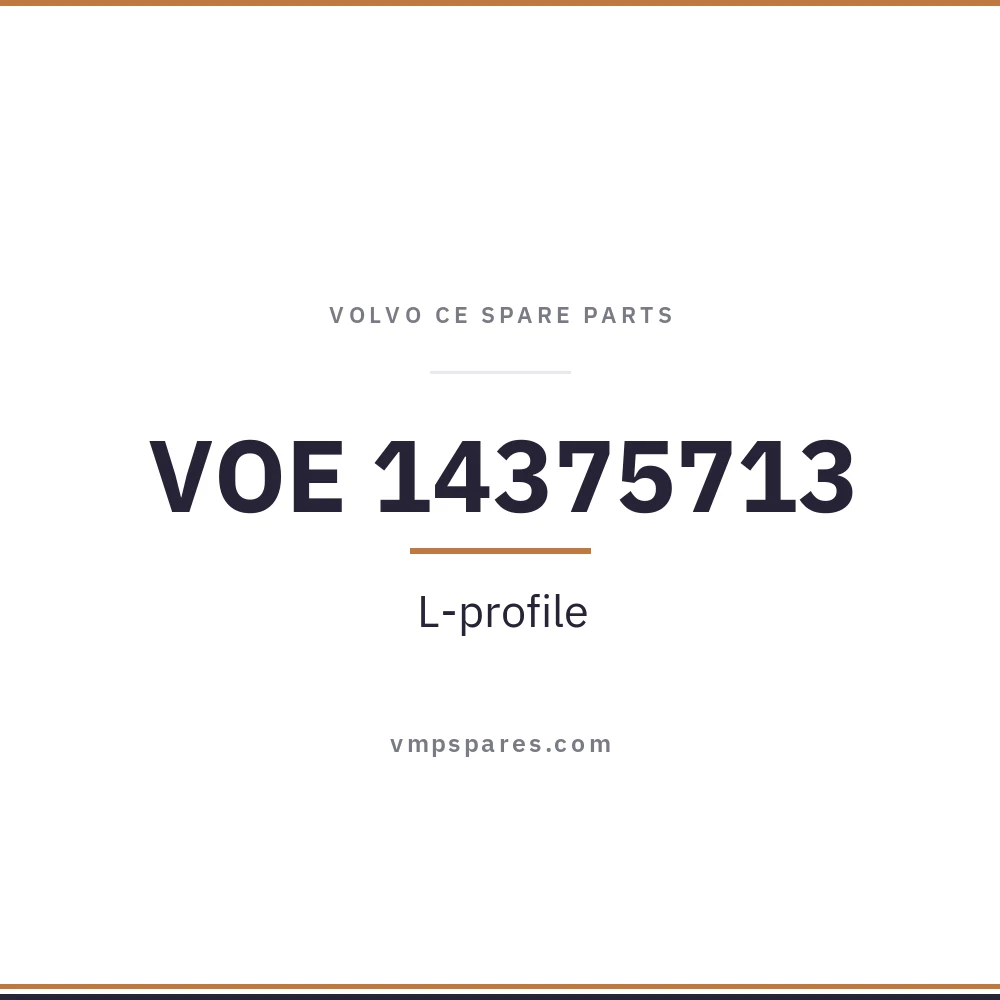 VOE 14375713 – L-profile