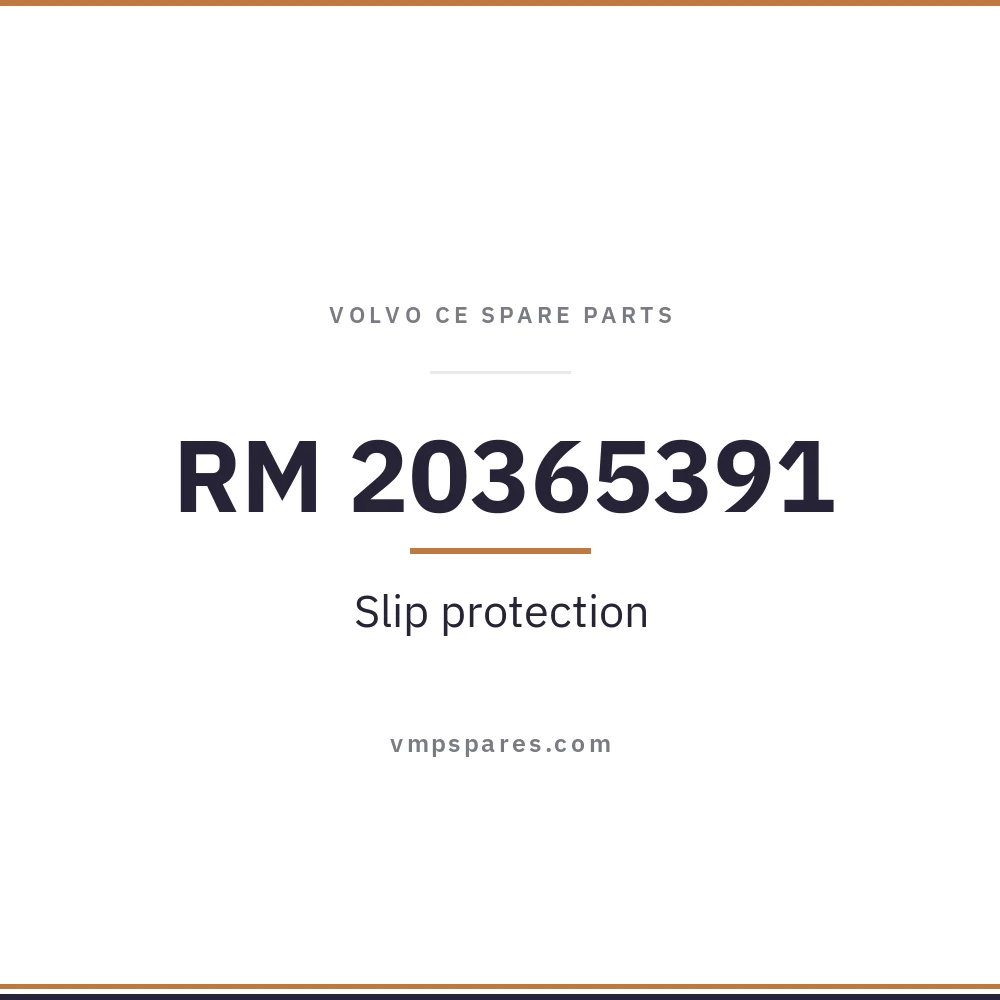 RM 20365391 – Slip protection