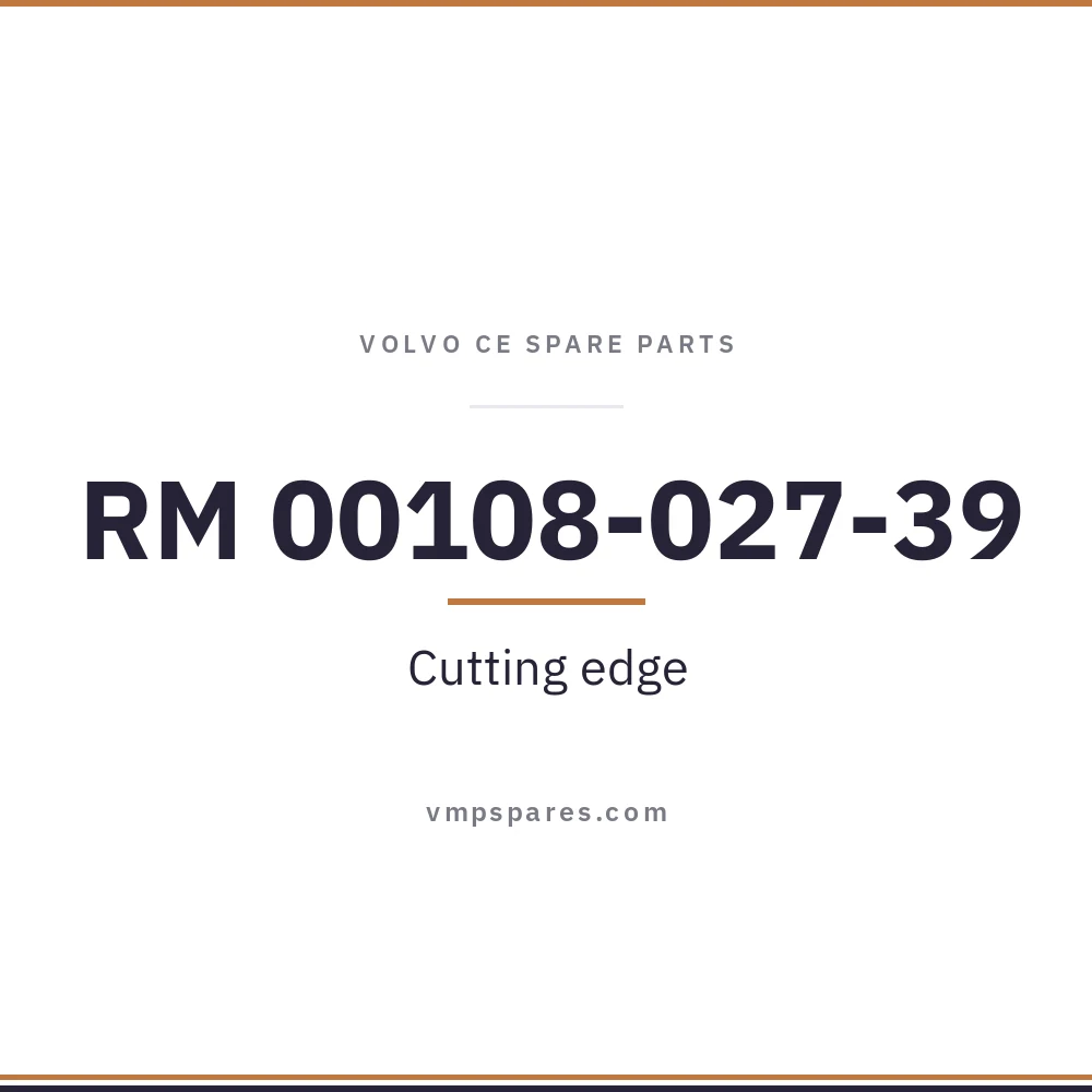 RM 00108-027-39 – Cutting edge