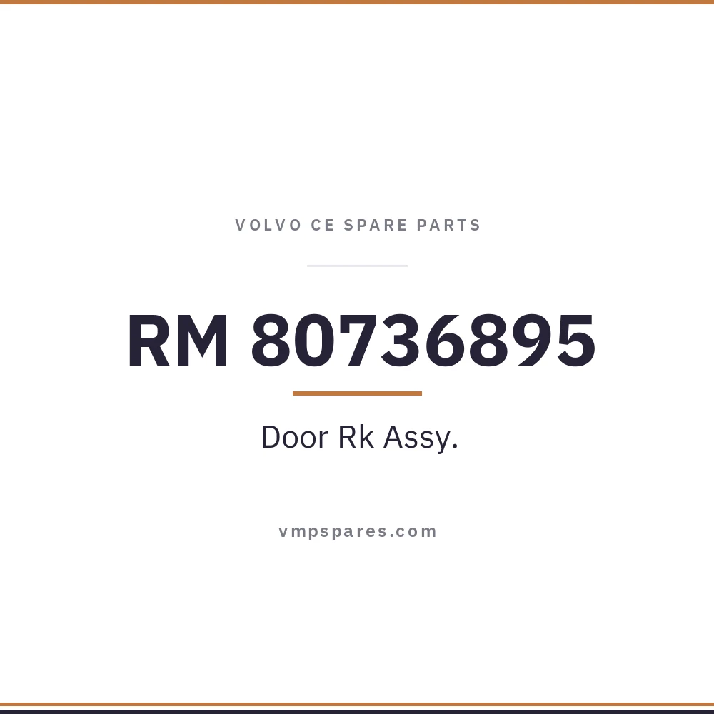RM 80736895 – Door Rk Assy.