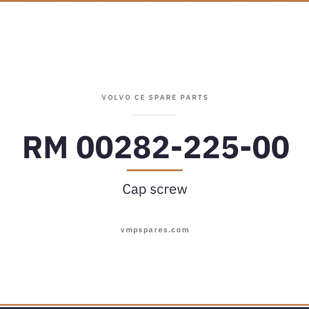 RM 00282-225-00 – Cap screw