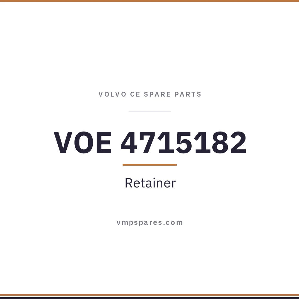 VOE 4715182 – Retainer