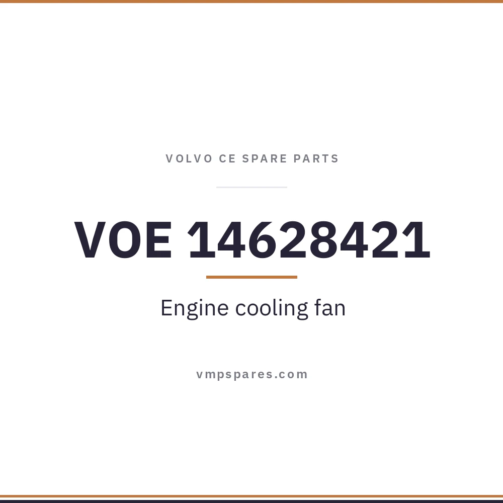 VOE 14628421 – Engine cooling fan