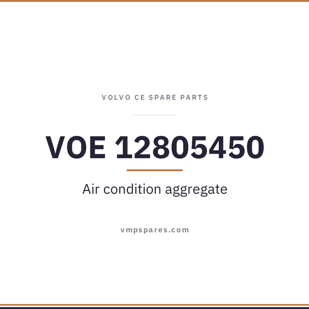 VOE 12805450 – Air condition aggregate